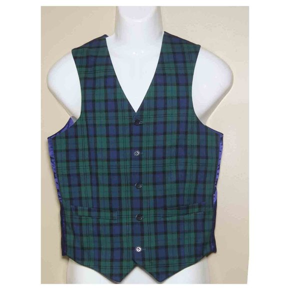 Blazers | Asos Tartan Plaid Vest Mens 